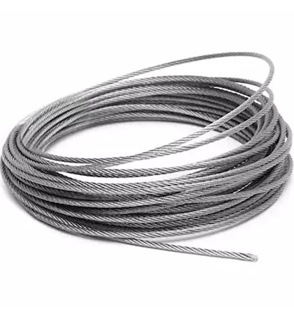 6x7 Kendir Öz Çelik Halat 5mm