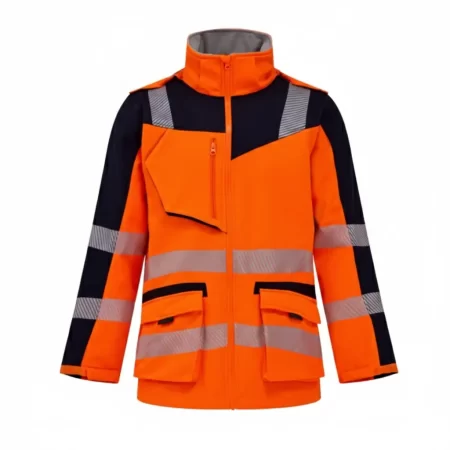 NT80T IZRASA™ Softshell Kırçıllı Reflektörlü Parka Turuncu